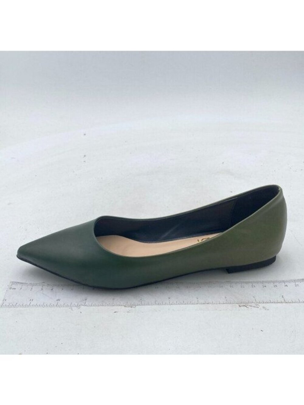 FOWT Women Comfortable Slip On Pointed Toe Flat Heel Pumps Flats Daily Office